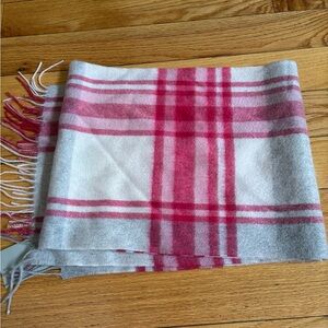 Pepin Pink and Gray Cashmere Wrap